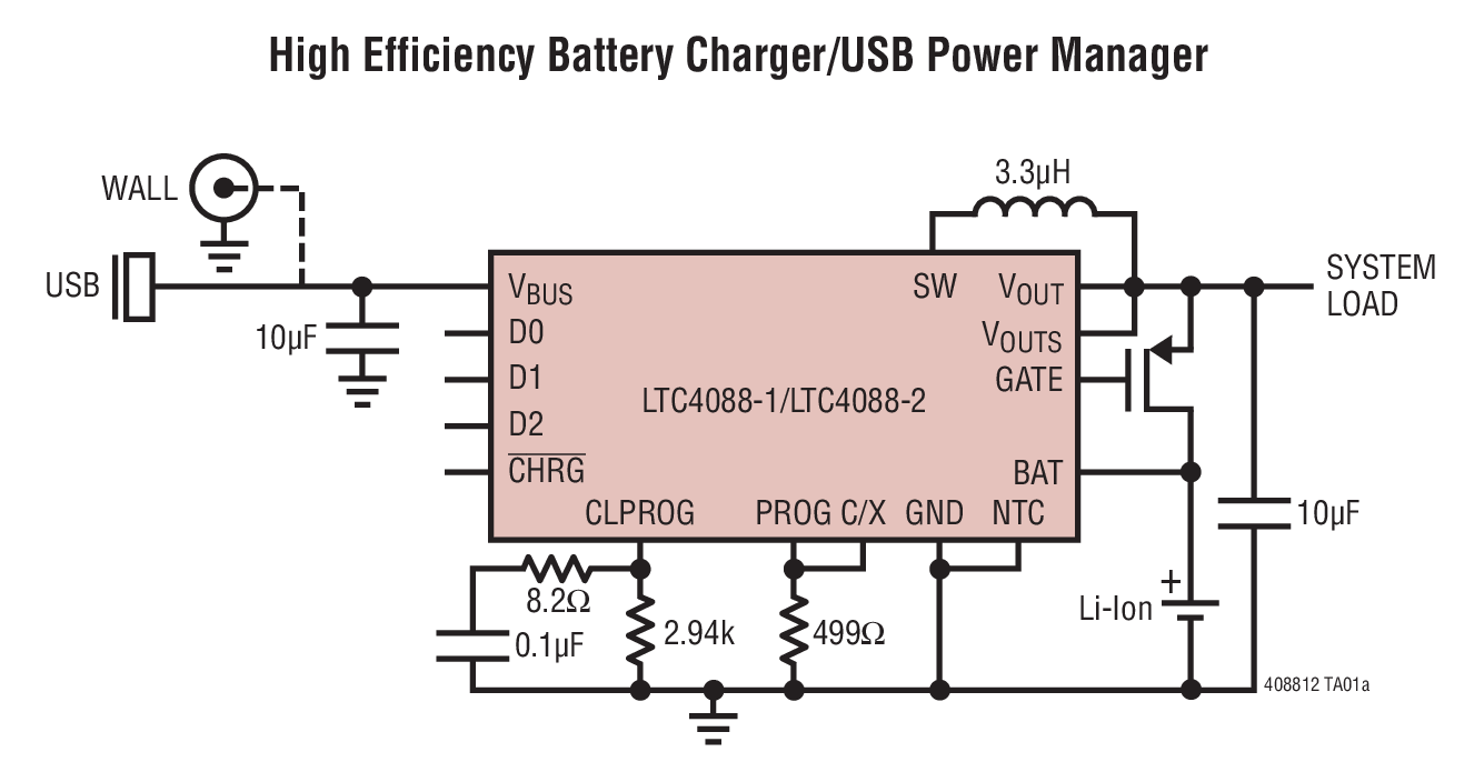 LTC4088-1Ӧͼһ